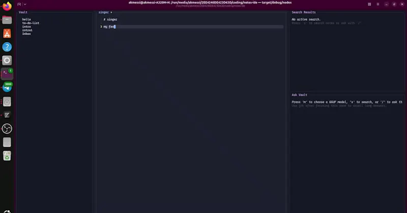 Nodex screenshot 2
