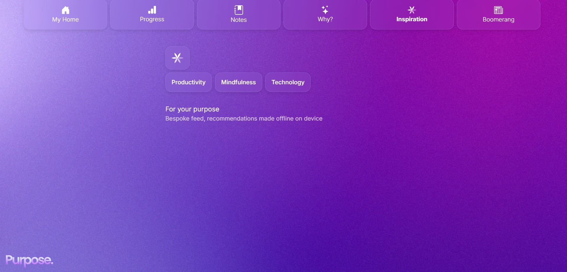 Purpose gallery image