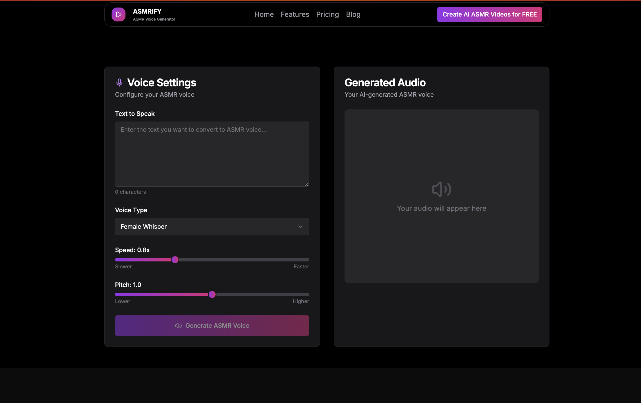 ASMRify.com - Screenshot 2 preview