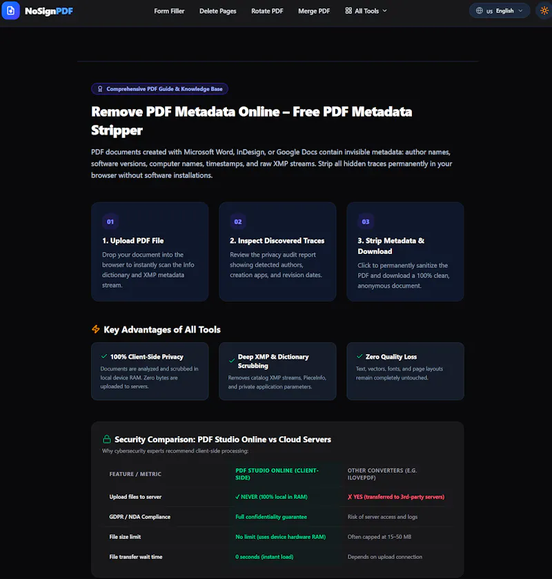 NoSignPDF screenshot 2