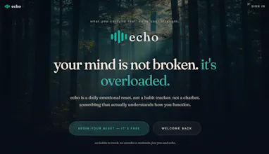 Echo — Your Daily Emotional Reset gallery image