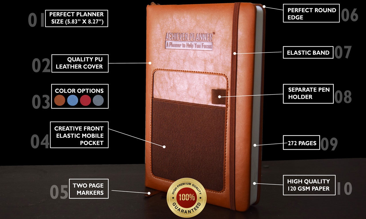 Achiever Planner|Smart Pocket Organizer gallery image