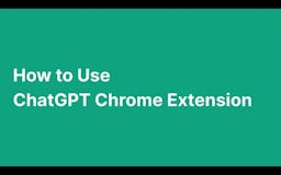 ChatGPT for Chrome Extension media 1