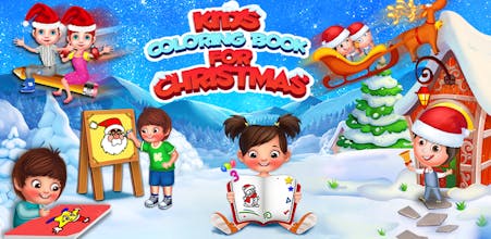 Kids Coloring Book For Christmas gallery image