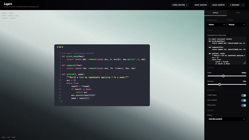 Layers screenshot 2