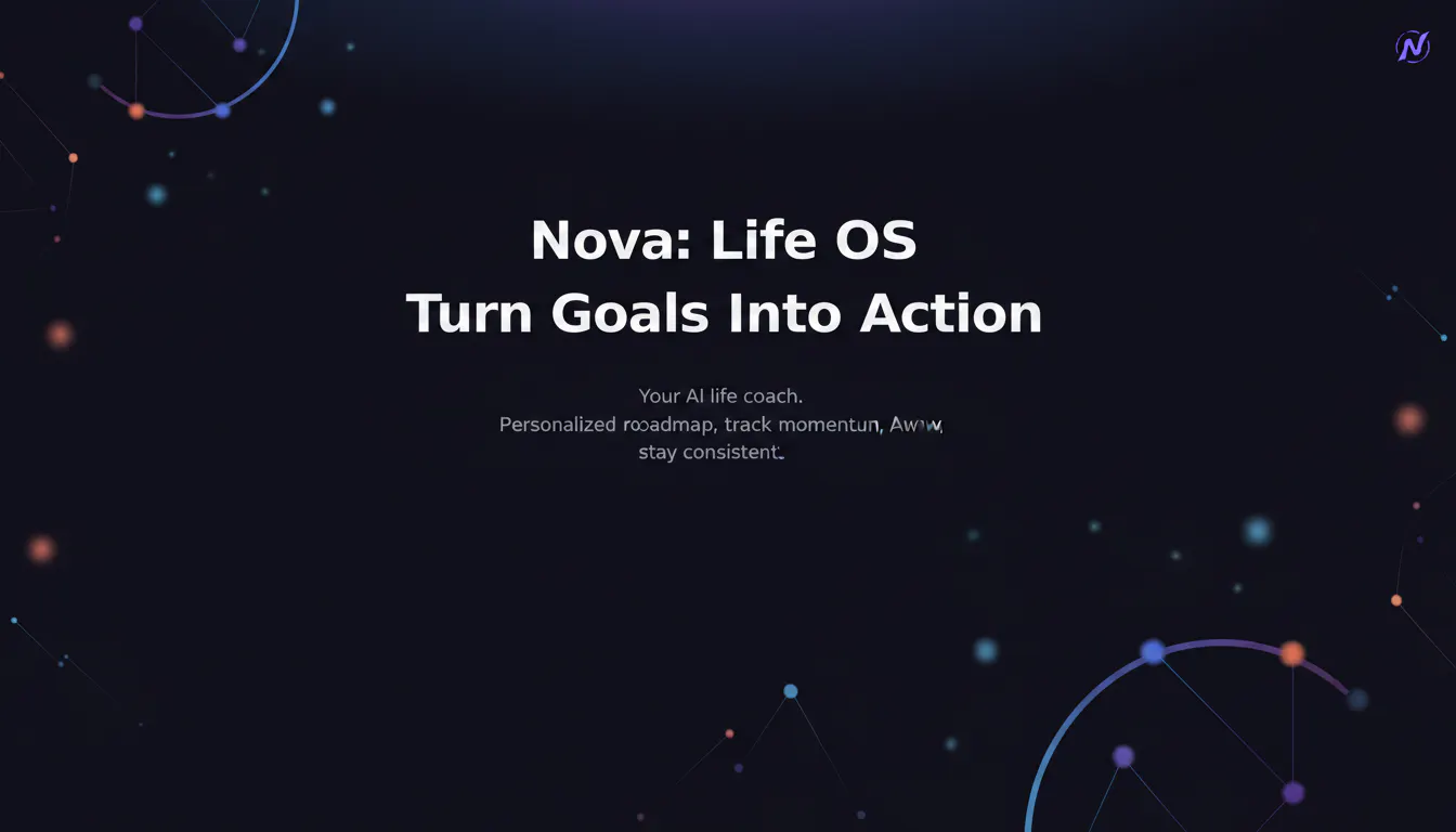 Nova - AI Life Coach gallery image