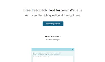 Free Website Feedback Tool gallery image