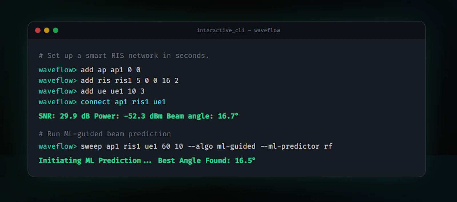Waveflow screenshot 2