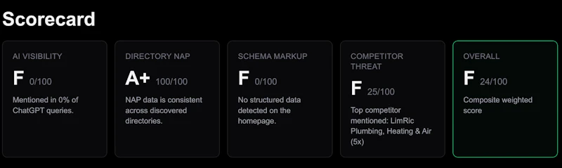 AI Visibility Audit screenshot 4