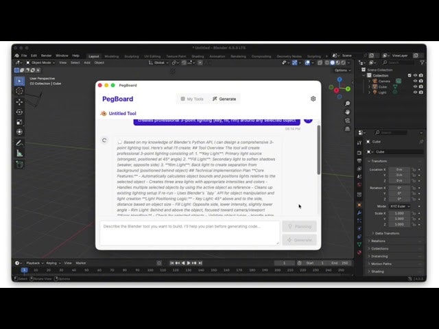 PegBoard gallery image