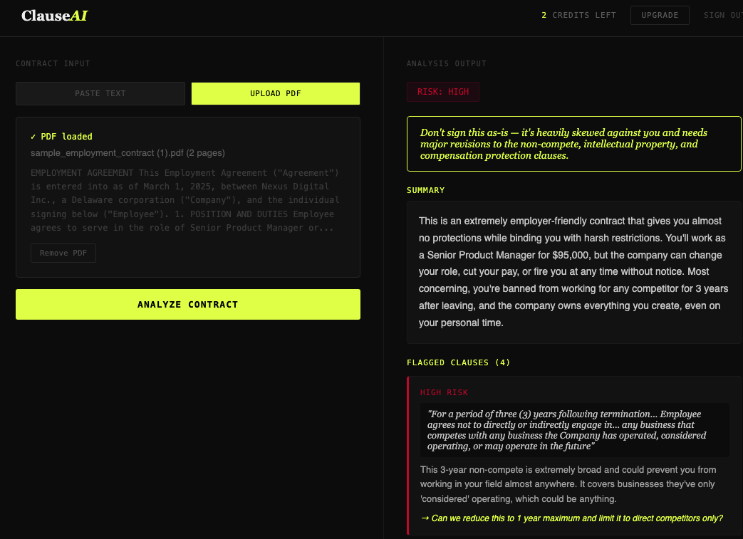 ClauseAI gallery image