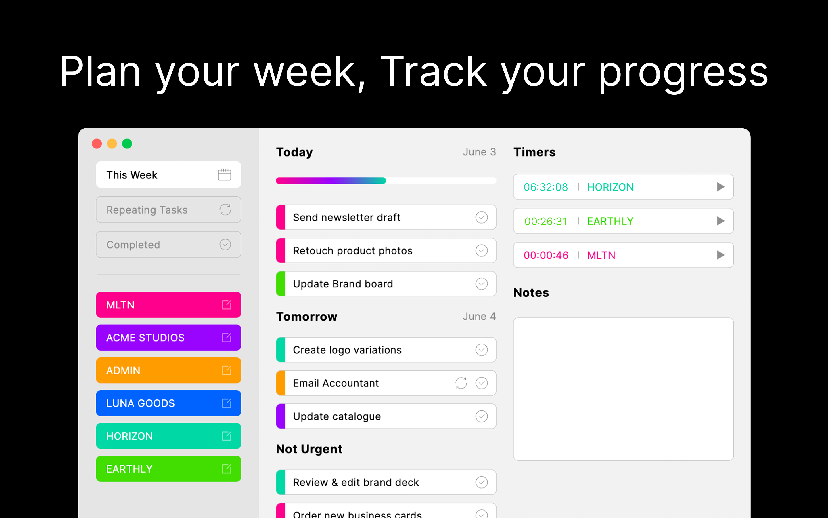 Trucco - Todo List & Time Tracker media 2