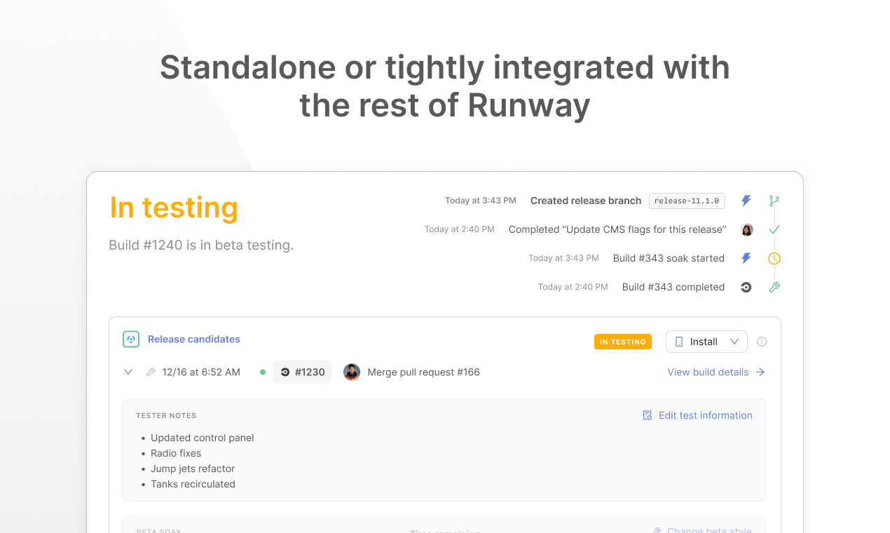 Build distro by runway media 6