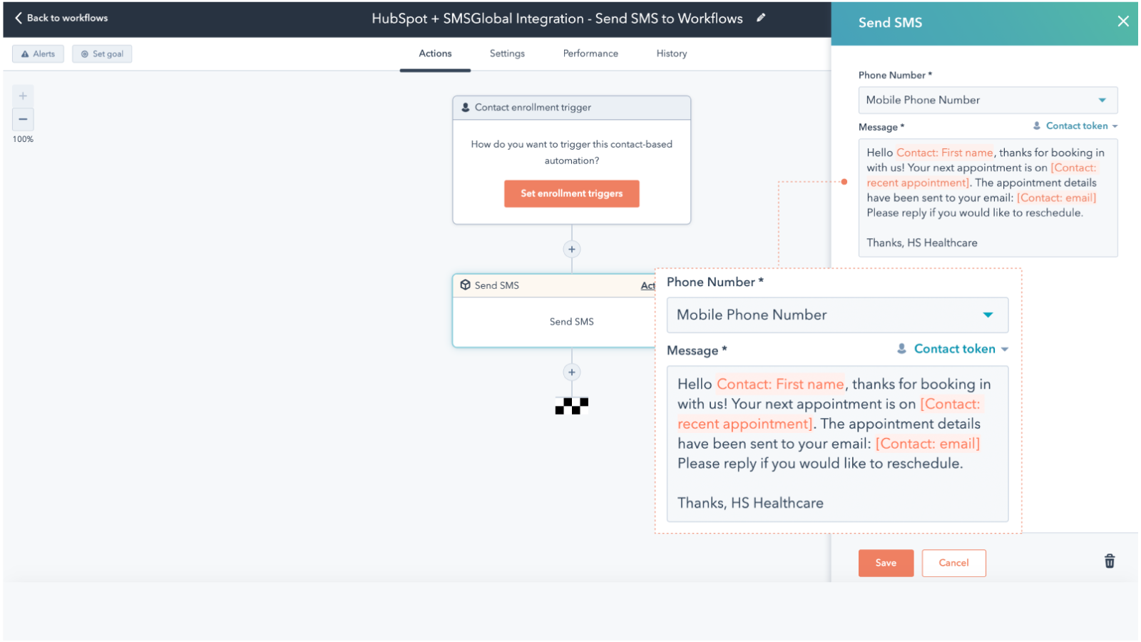 SMS For HubSpot by SMSGlobal gallery image