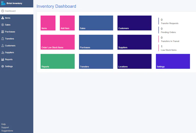 Brisk Inventory screenshot 2