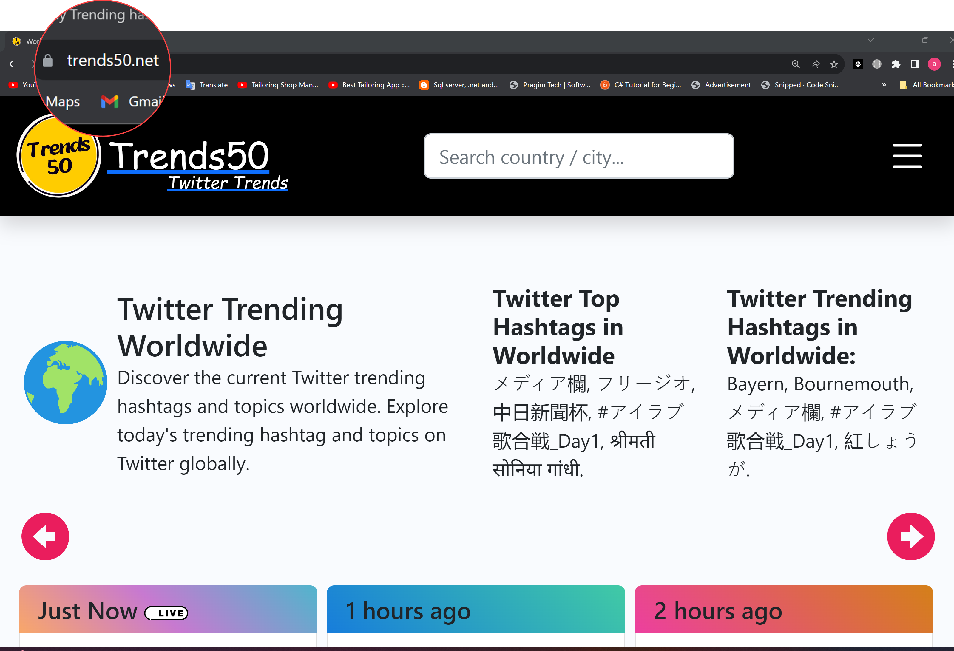 Xu hướng Twitter trên toàn thế giới 50 media 4