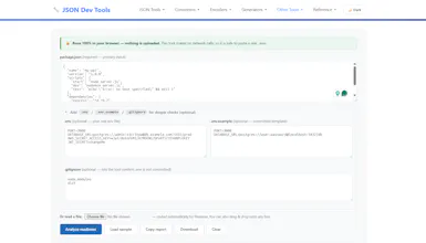 JSON Dev Tools gallery image