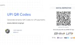 QR Codes for UPI Payment image