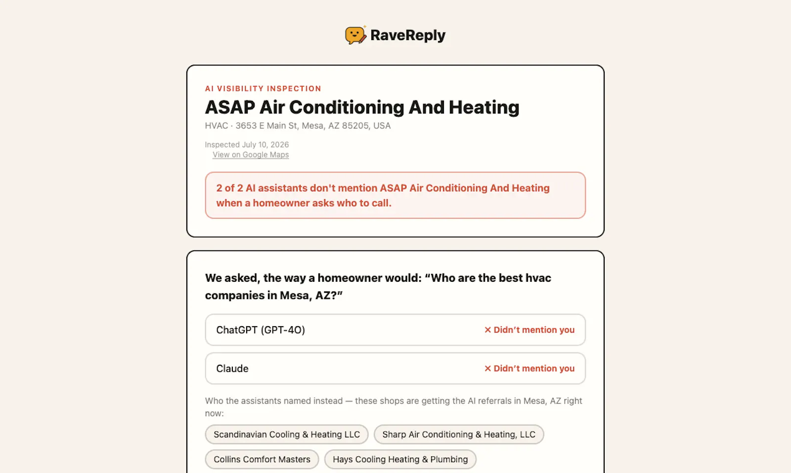 RaveReply screenshot 3