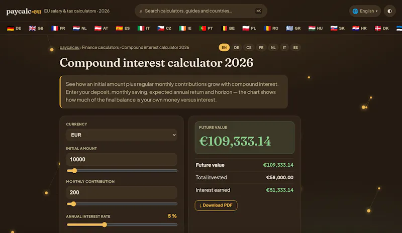 paycalceu screenshot 4