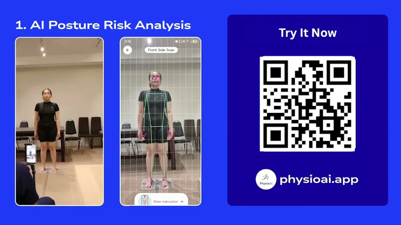 PhysioAI screenshot 1 (video preview)