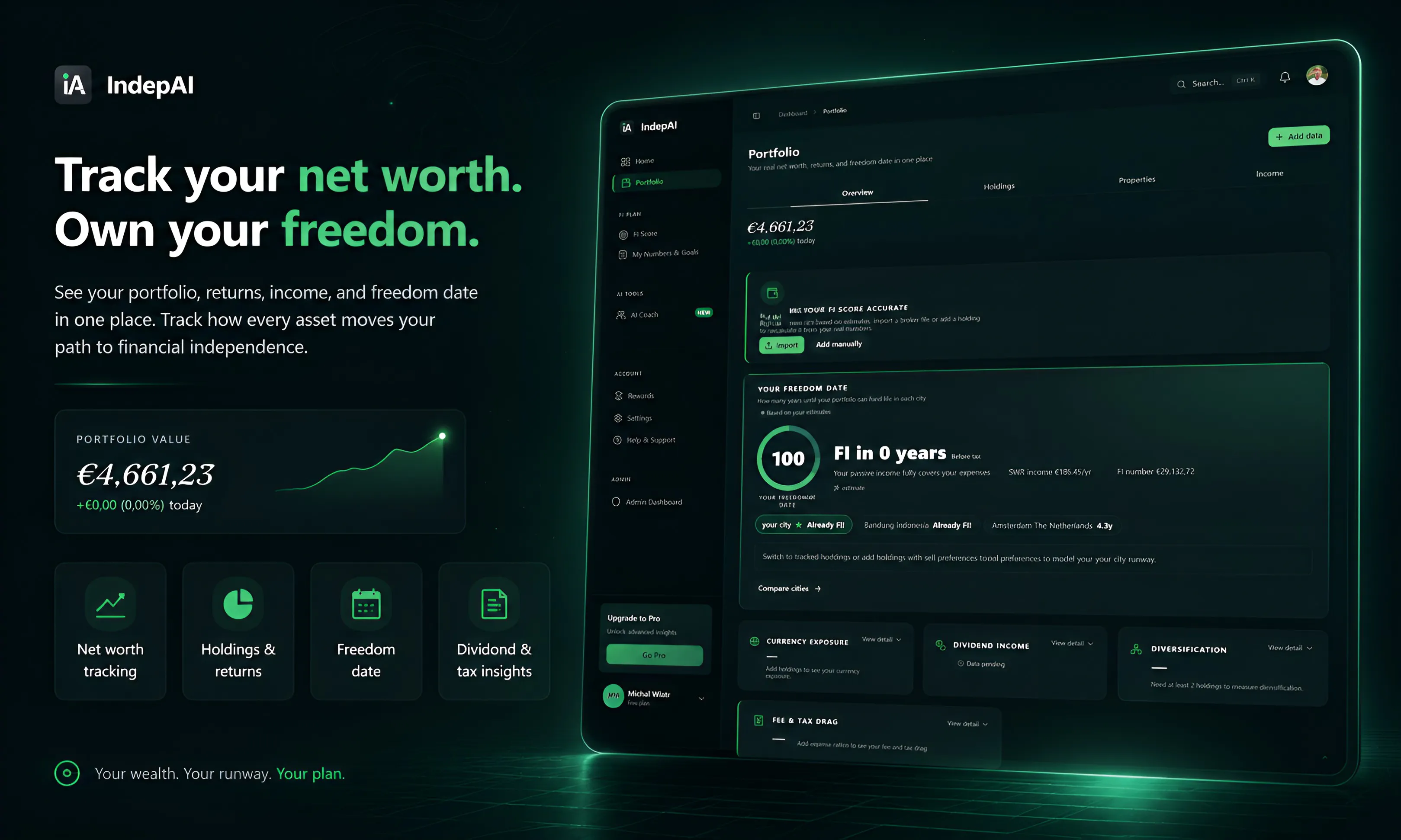 IndepAI - Find Your Fastest FIRE gallery image
