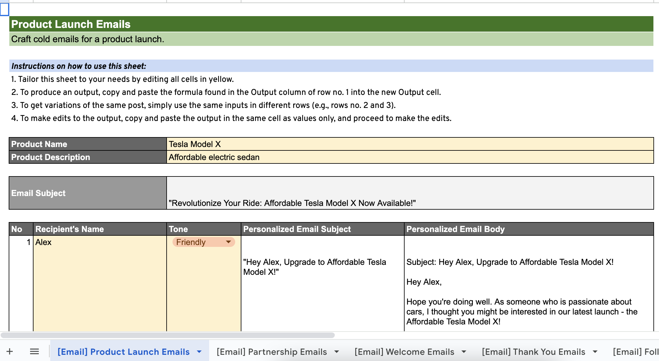 Gptcraft - ใช้ chatgpt ภายใน Google Sheets media 4