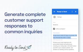 Ready to Send gallery image