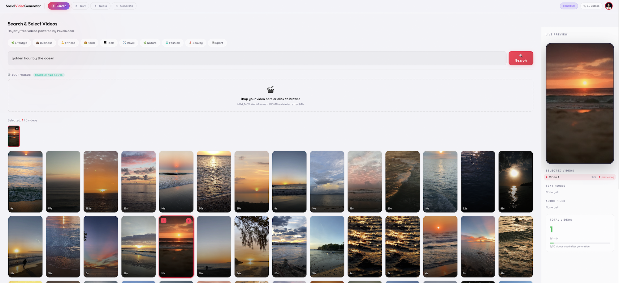 SocialVideoGenerator gallery image
