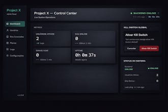 Project X — Execução Algorítmica IA gallery image