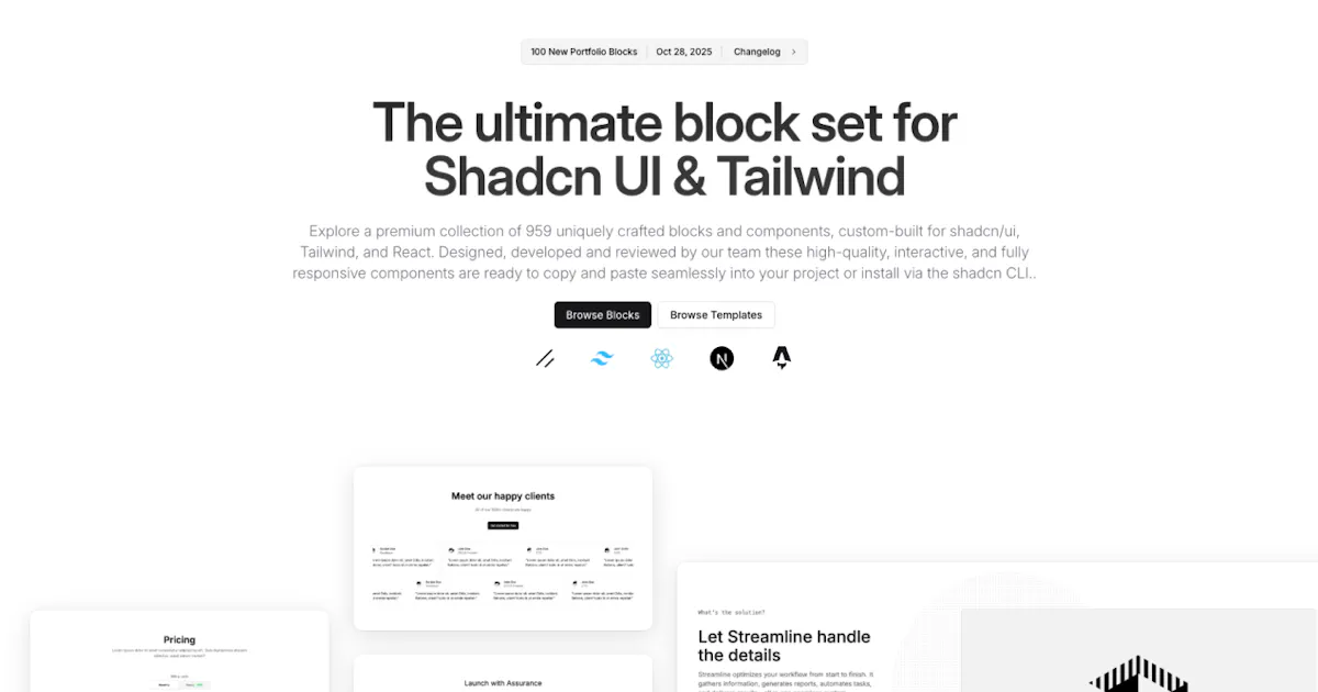 Shadcnblocks
