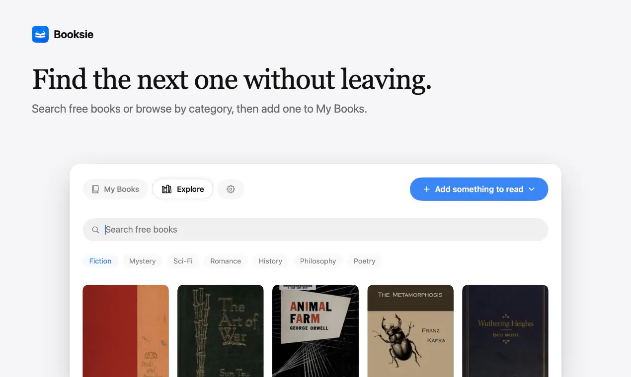 Booksie -  gallery image
