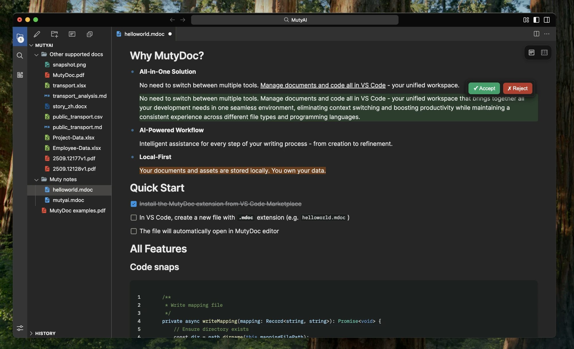 MutyWork - Screenshot 3 showing product features and functionality