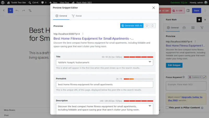 MetaSweep screenshot 3