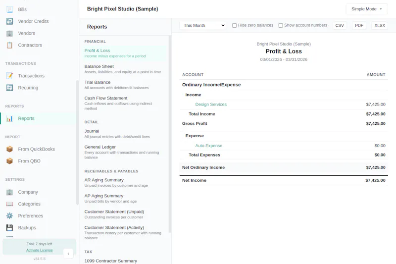 AllMy Ledger screenshot 6