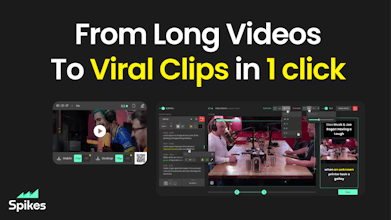 Creador de contenidos que transforma vídeos en cortos utilizando el software Spikes