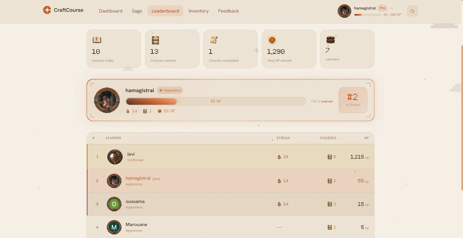 CraftCourse screenshot 7