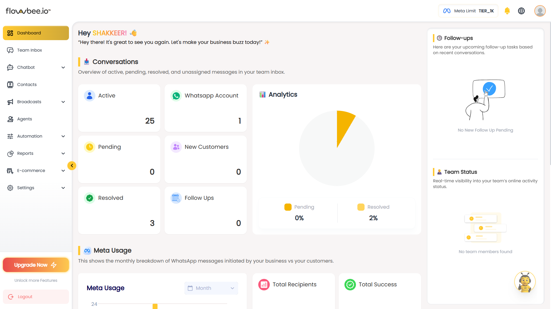 Flowbee - WhatsApp로 비즈니스를 더 똑똑하게 운영하십시오 미디어 3