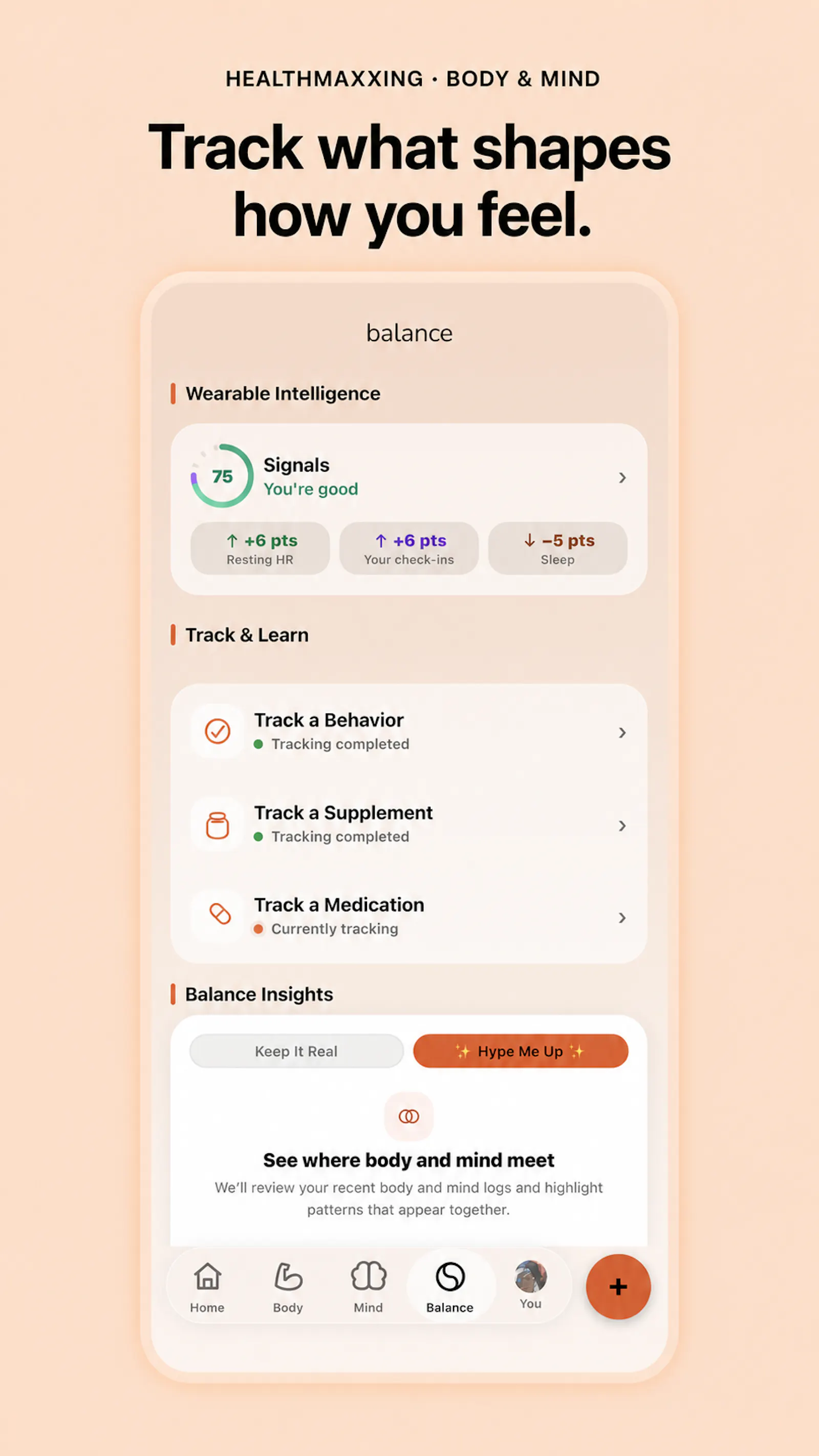 HealthMaxxing screenshot 2