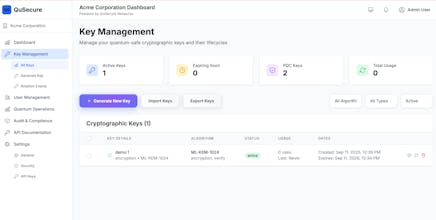 Quantum-Safe Security Platform gallery image