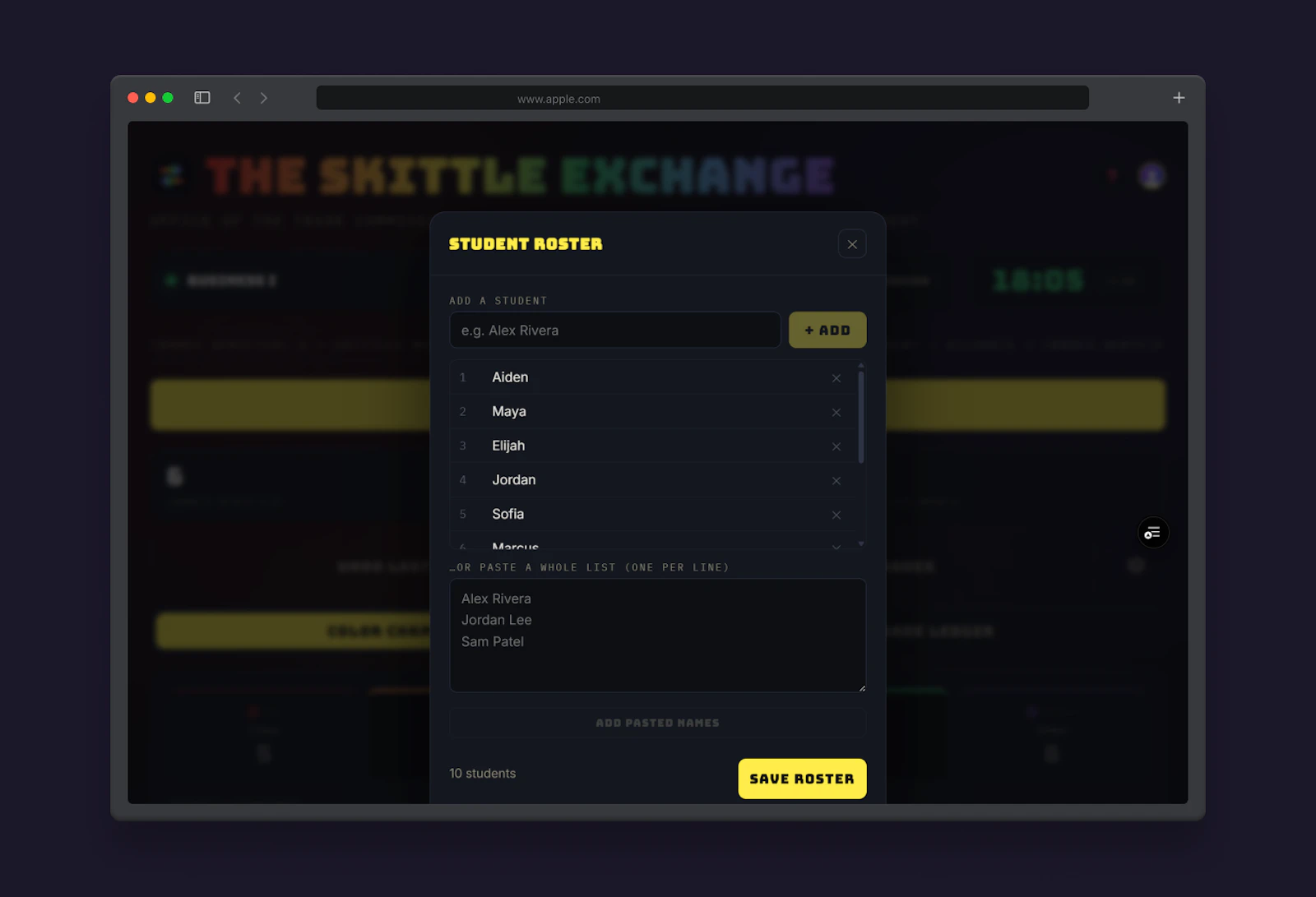 The Skittle Exchange screenshot 3