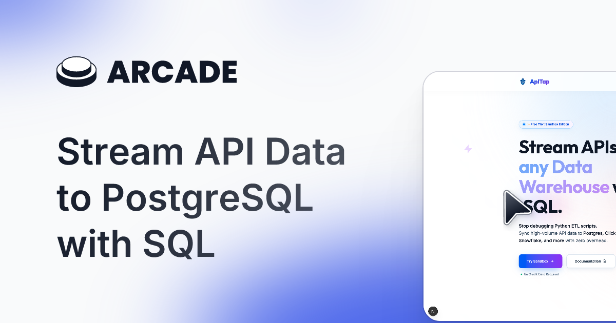 ApiTap - Main product screenshot demonstrating key features and user interface