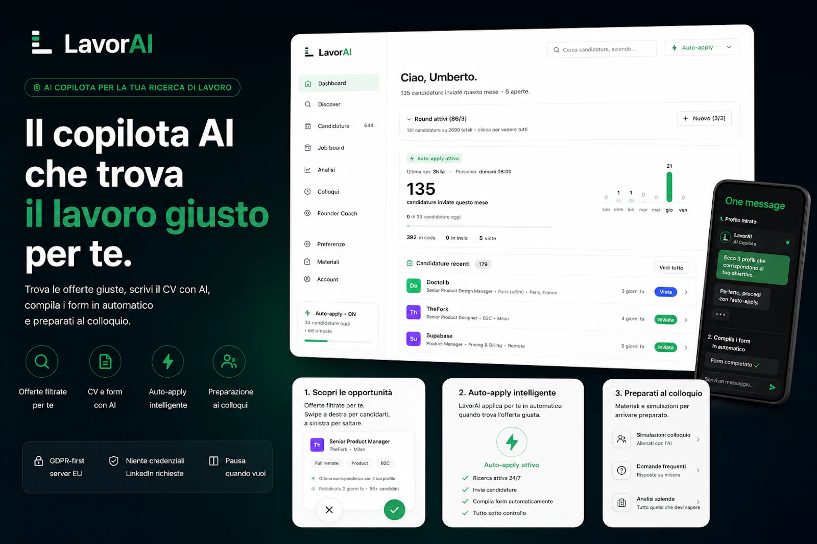 Lavorai.it screenshot 1