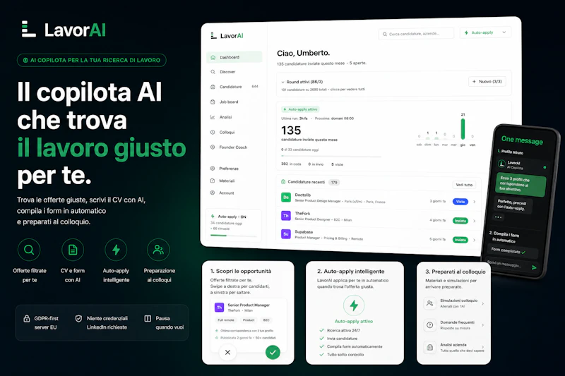 Lavorai.it screenshot 1