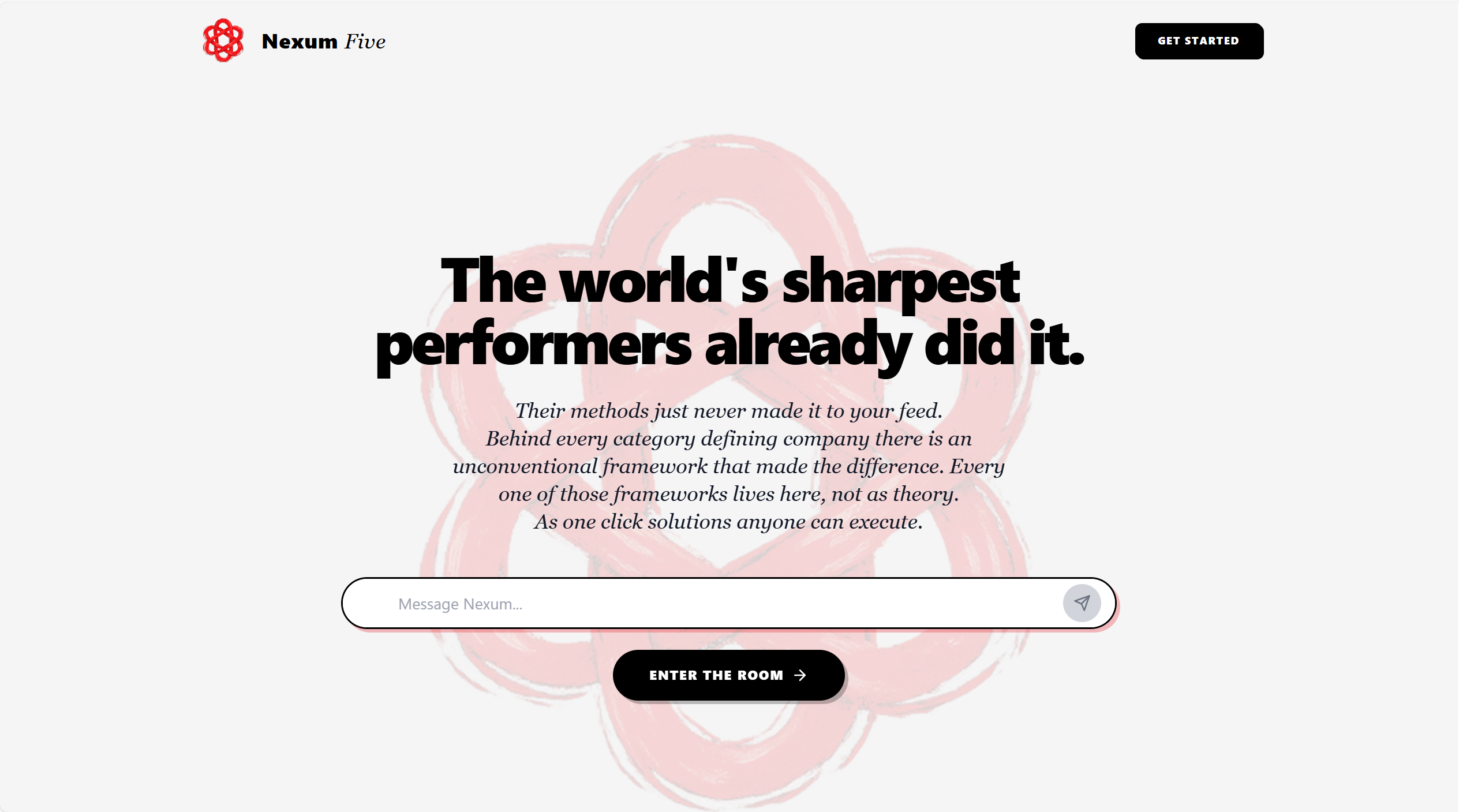 Nexum Five - Main product screenshot demonstrating key features and user interface