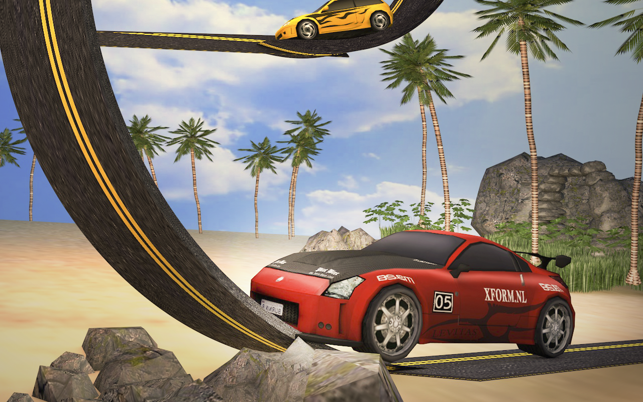 Impossible Tracks Real Cars Stunt Racing Game gallery image