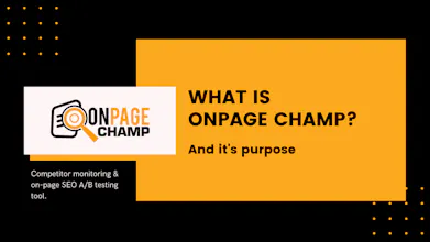 OnPage Champ gallery image