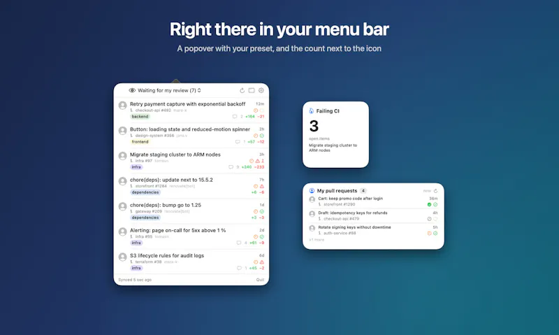 Gitwall for Mac screenshot 3