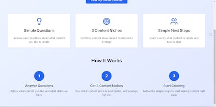 Content Niche Finder gallery image