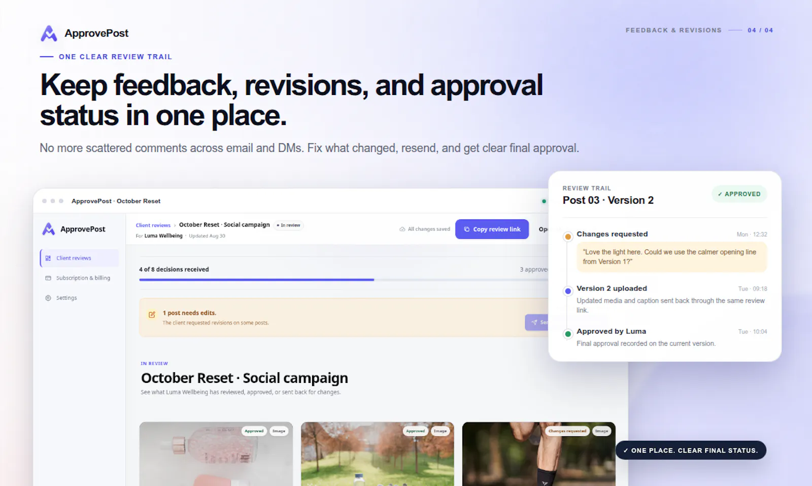 ApprovePost screenshot 4